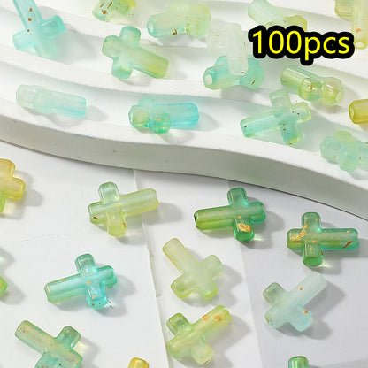 15g 2mm Summer Colorful Cylindrical Mini Glass Seed Beads