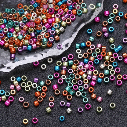1000pcs 2mm Antique Color Glass Rice Beads