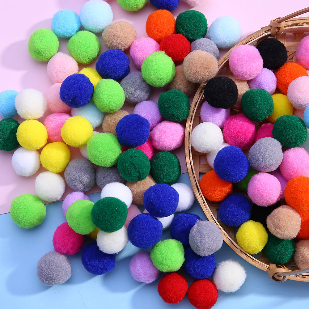 Macaron Frosted Christmas Mixed Color Acrylic Spacer Beads