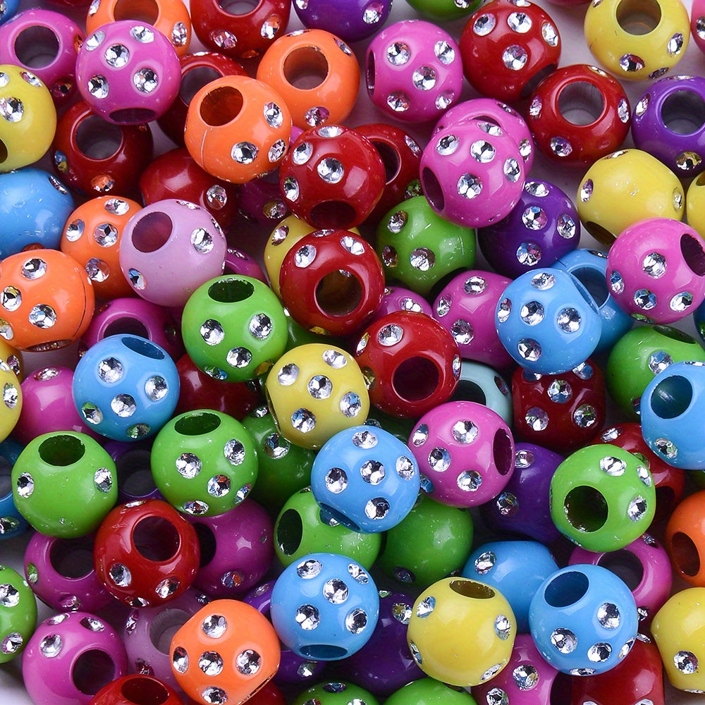 Shiny Acrylic Assorted Jewelry Beads