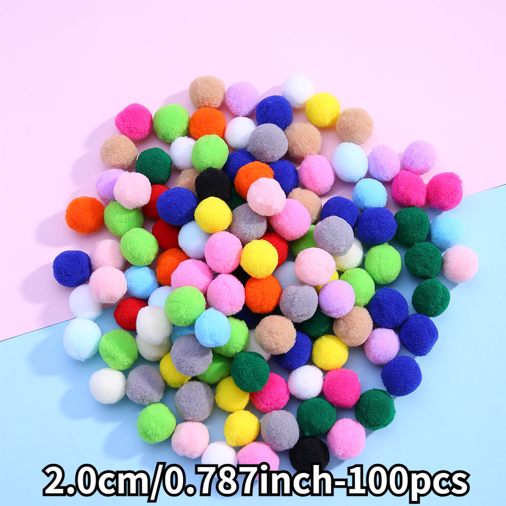 Macaron Frosted Christmas Mixed Color Acrylic Spacer Beads