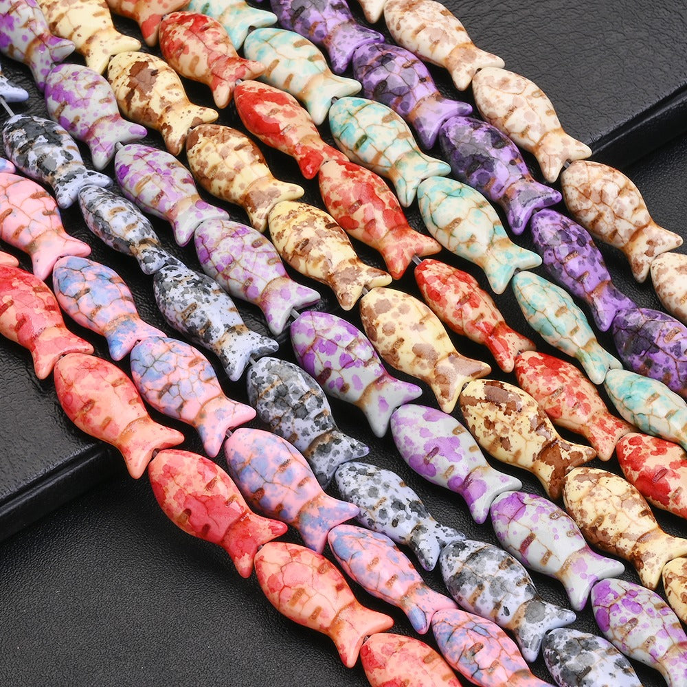 Vintage Colorful 6-Petal Flower Alloy Spacer Beads