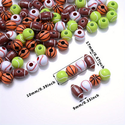 Christmas Imitation Pearl Pendant Beads