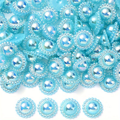 Mix Color Square Cube Acrylic Spacer Beads