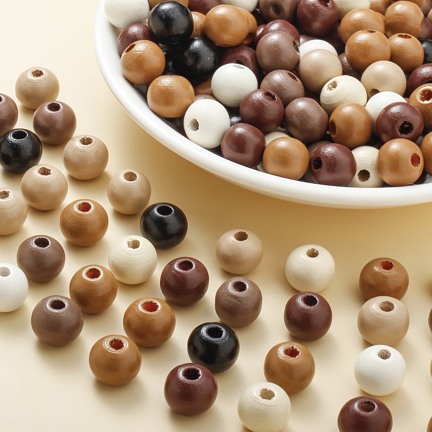 European Acrylic Lampwork Wheel Spacer Beads