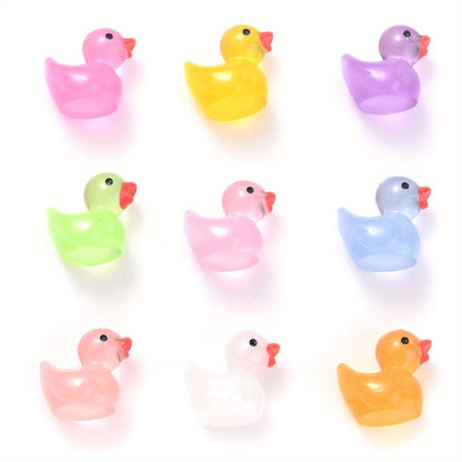Glow in the Dark Luminous Acrylic Round Spacer Beads