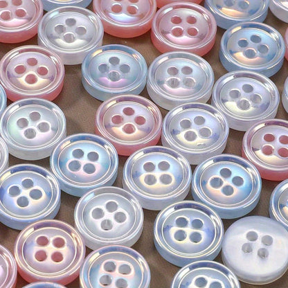 11mm Resin AB Button Beads