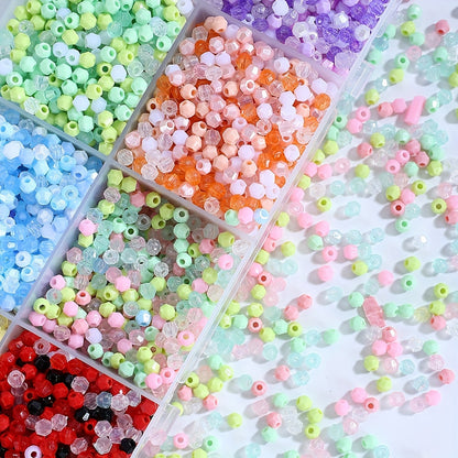 Wave Rondelle Colorful Spacer Beads
