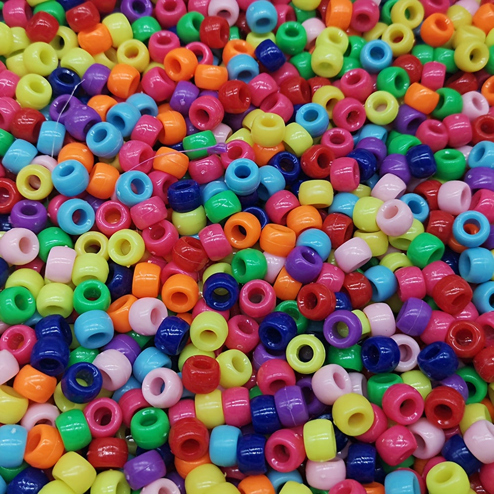 Polygonal Round Abacus Leopard Silicone Bead Set