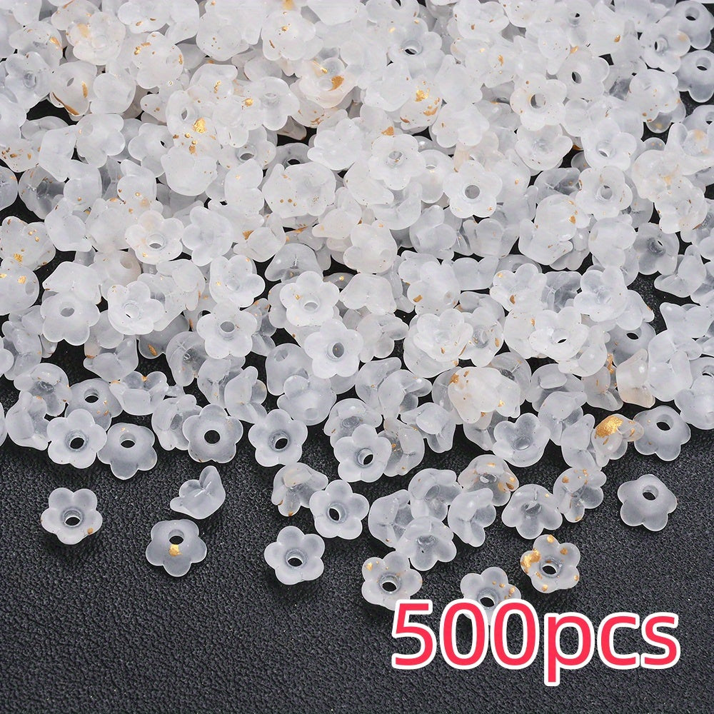 12mm Ivory White Heart Acrylic Beads
