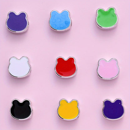 10x10mm Bear-Shaped Spacer Beads