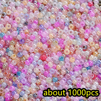 Bohemia Style Big Hole Acrylic Spacer Beads