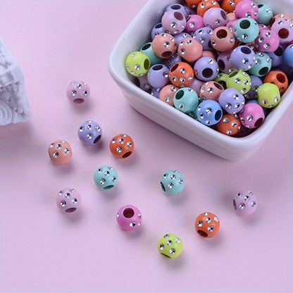 Shiny Acrylic Assorted Jewelry Beads