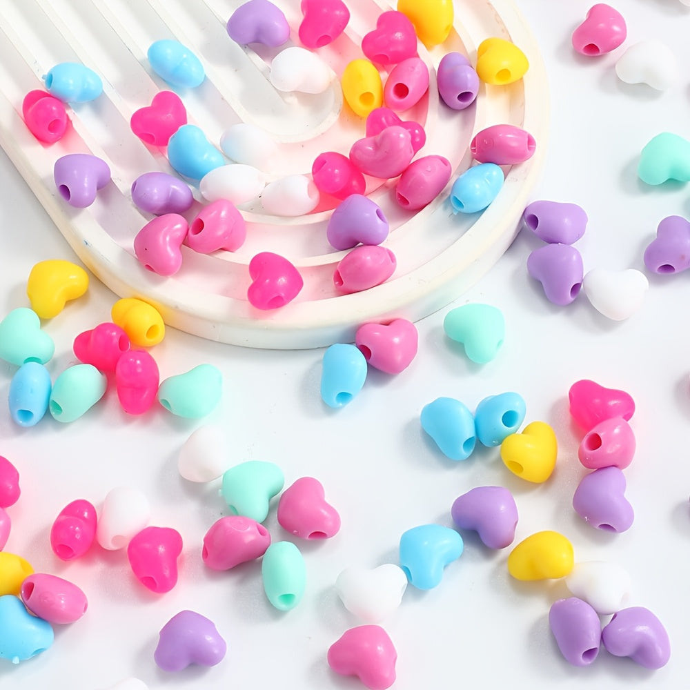 4 Colors Mix Flat Round Silicone Spacer Beads