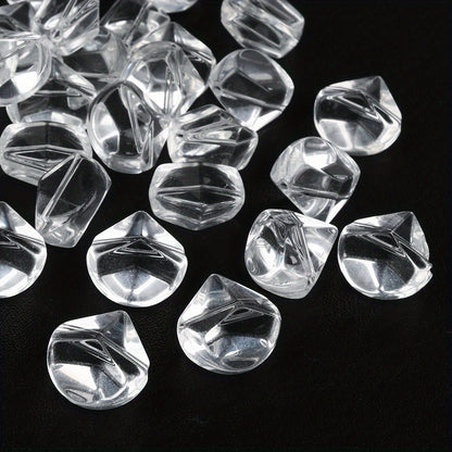 11x16mm Artificial Crystal Diamond Beads