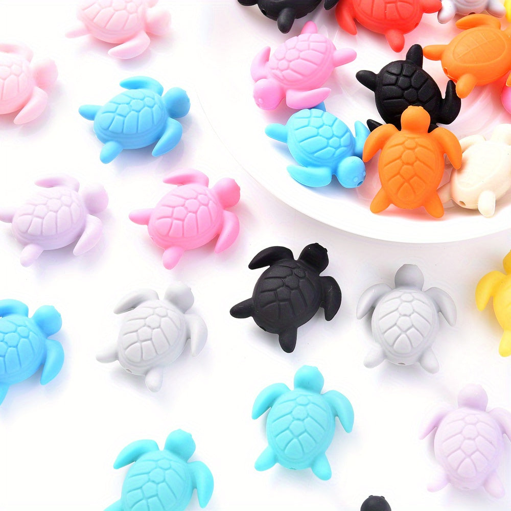 Turtle Silicone Focal Beads