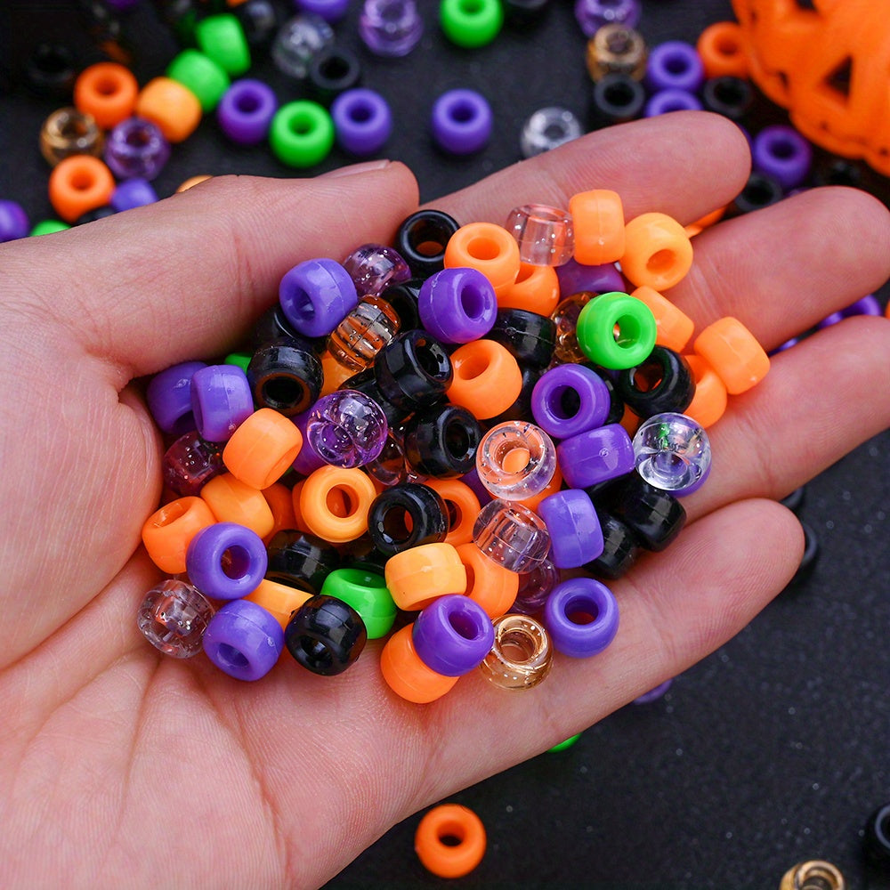 6x9mm Halloween Acrylic Big Hole Beads