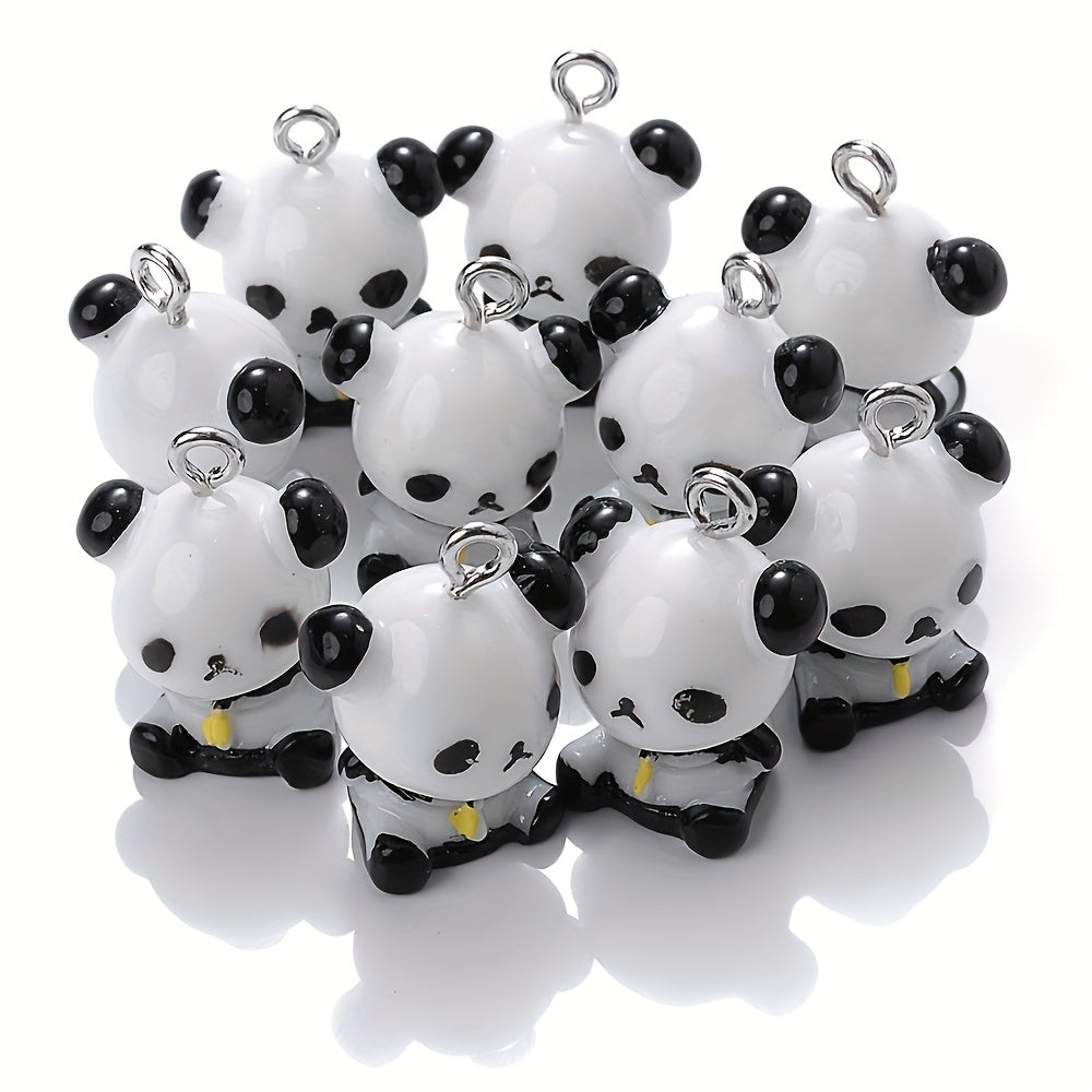 5pcs Cute Chicken Resin Charms