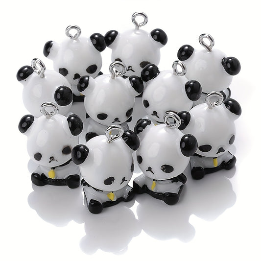 5pcs Cute Chicken Resin Charms