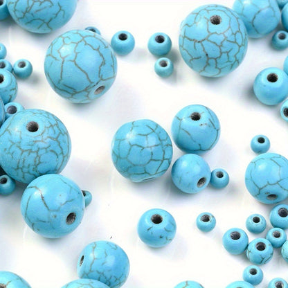 Round Turquoise Stone Beads