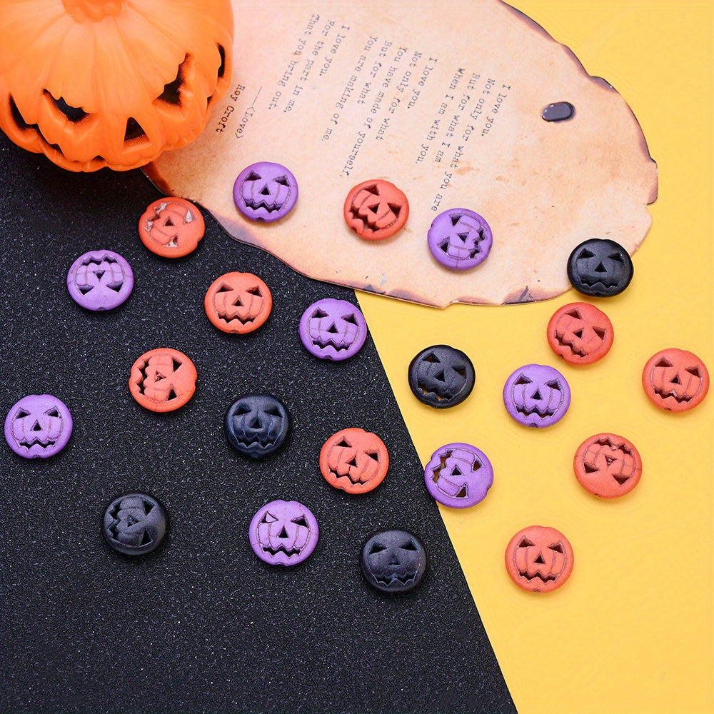 15mm Evil Pumpkin Acrylic Beads