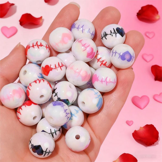Colorful Acrylic Star Beads