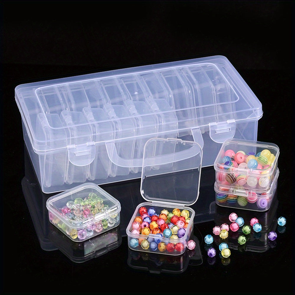 20-Grid Clear Plastic Storage Box