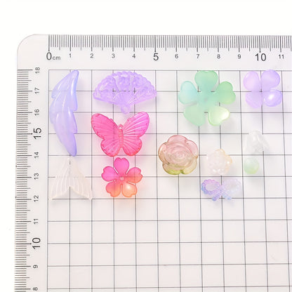 Multicolor Mix Style Pony Acrylic Beads