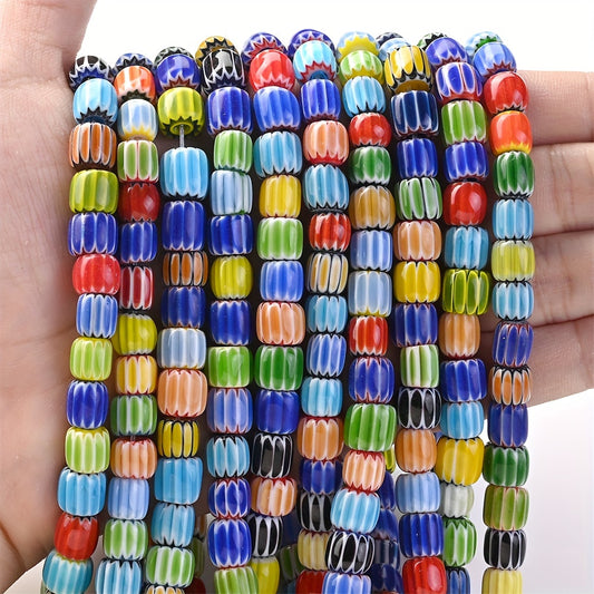 1 Strand 8mm Colorful Glass Beads