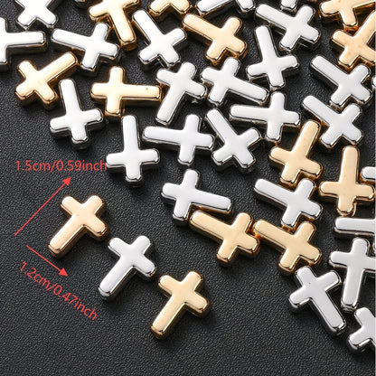 Colorful Cracked Acrylic Bow Beads