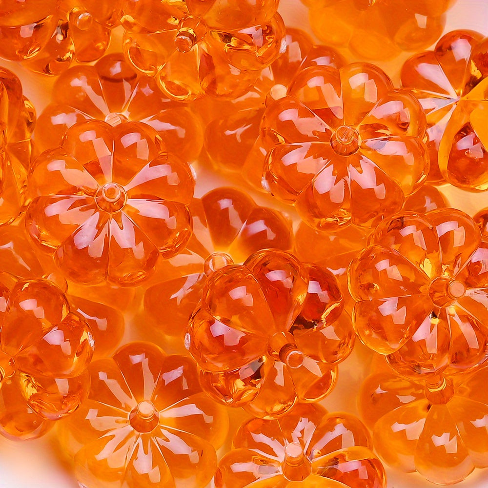 23×23mm Halloween Pumpkin Resin Beads
