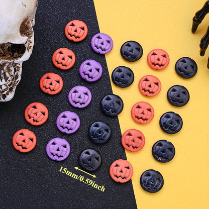 15mm Evil Pumpkin Acrylic Beads