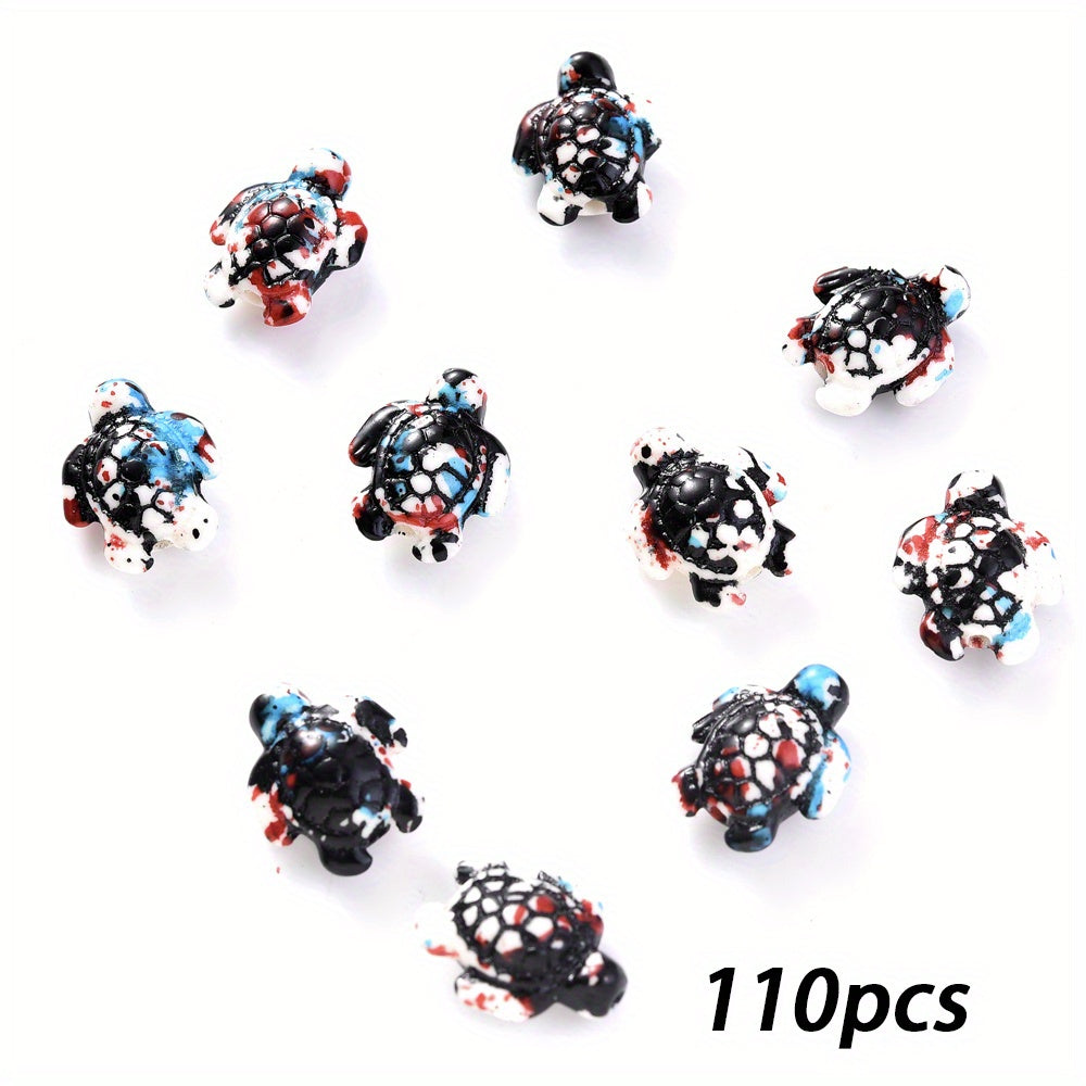 Sea Turtle Gradient Spacer Beads