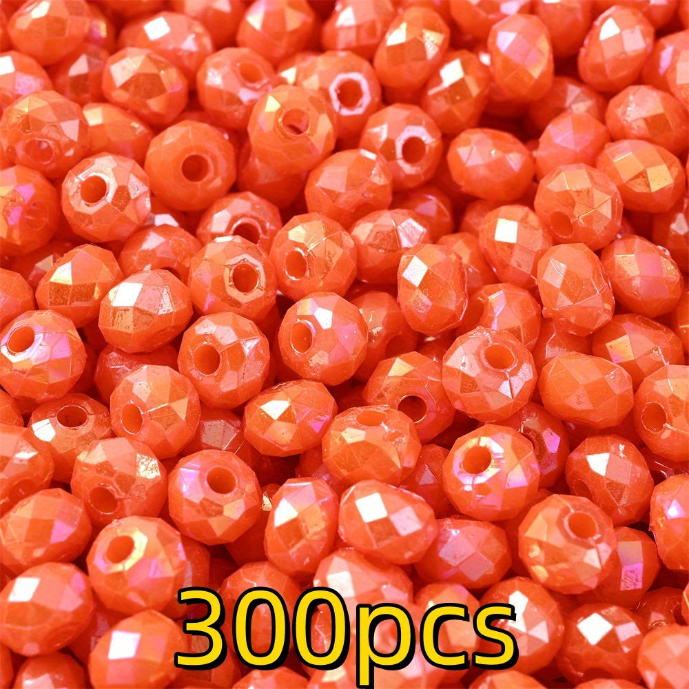 Gradient Shiny Mushroom Flatback Beads