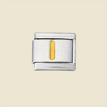 1pc 9x10mm A-Z Letter Link Module Bead