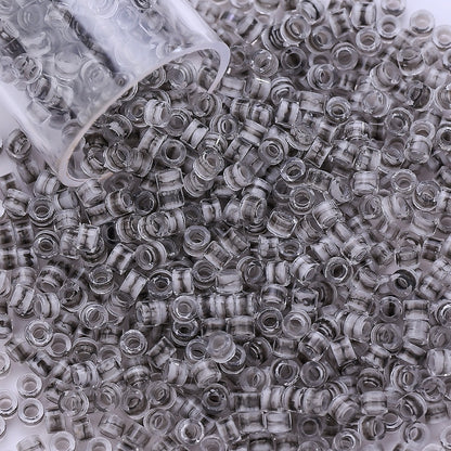 2.5mm Transparent Glass Rice Beads