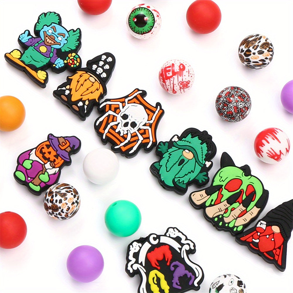 Halloween Silicone Beads Set