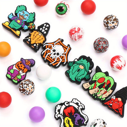 Halloween Silicone Beads Set
