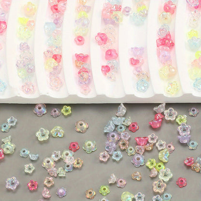 Mini Lily of The Valley Acrylic Flower Beads