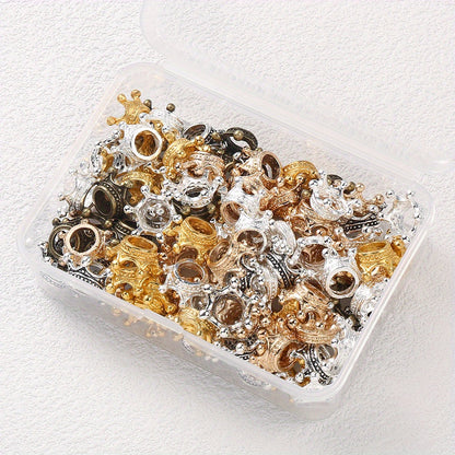 Mix Crown Alloy Beads