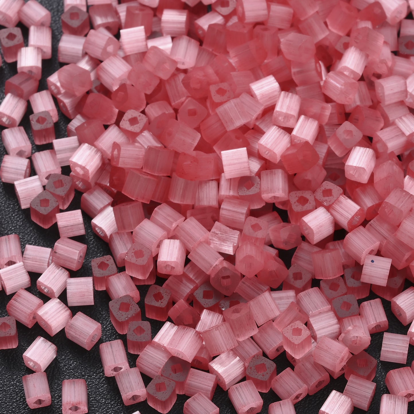 200Pcs Square Glass Beads For Jewelry Making 4MM Seed Beads & Beads Assortments DIY Handmade Bracelet Necklace Crafts Accessories