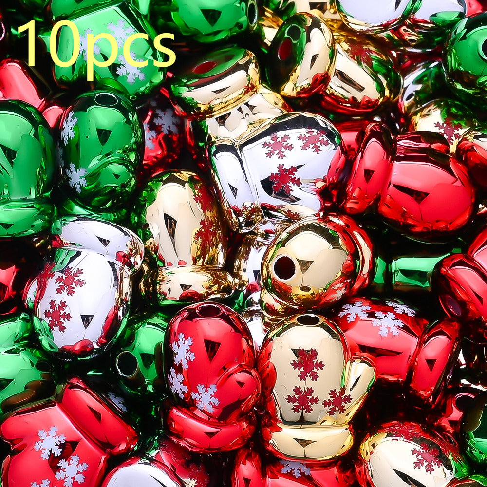 Punk Style Glass Abacus Beads