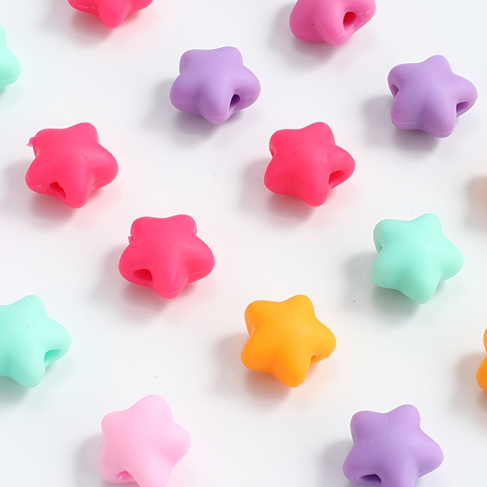 4 Colors Mix Flat Round Silicone Spacer Beads