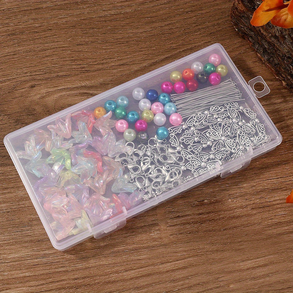 Acrylic AB Color Transparent Bead Set