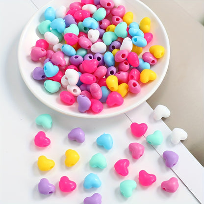 4 Colors Mix Flat Round Silicone Spacer Beads