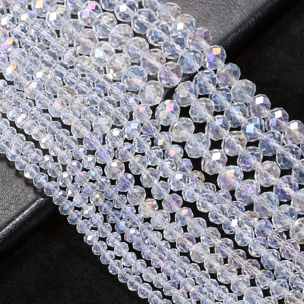 Resin AB Shiny Rhinestone Spacer Beads