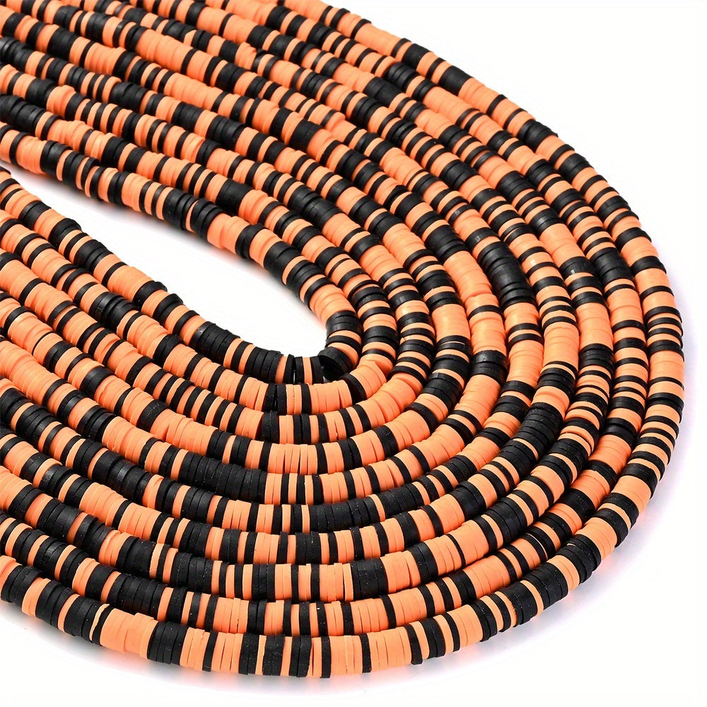 6mm Halloween Clay Slice Beads