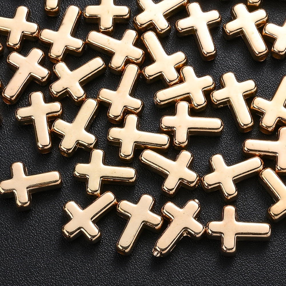Colorful Cracked Acrylic Bow Beads