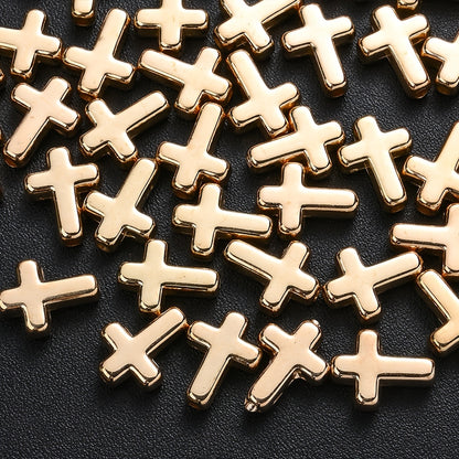 Colorful Cracked Acrylic Bow Beads