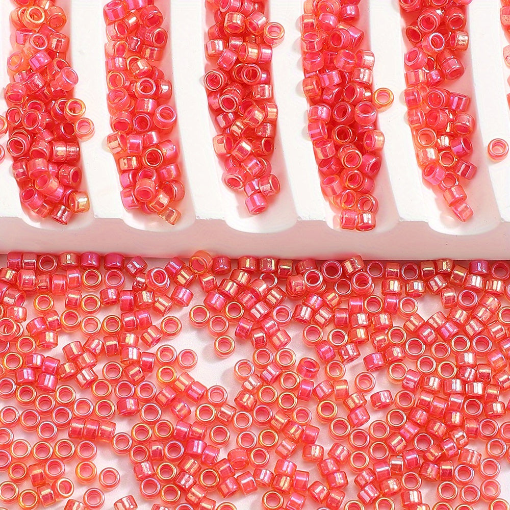 2.5mm Antique Golden Glass Rice Beads